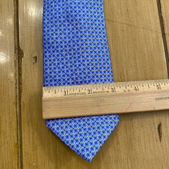 Michael Kors Blue Patterned Men's Tie NEW - Picture 3 of 9